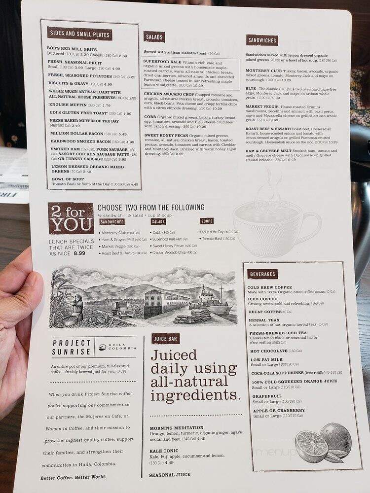 First Watch - Ponte Vedra, FL menu_pic