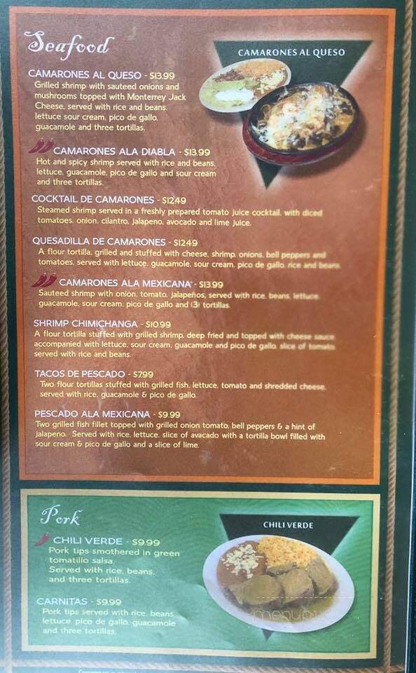 Chuck Wagon Cafe - Locust Grove, OK menu_pic