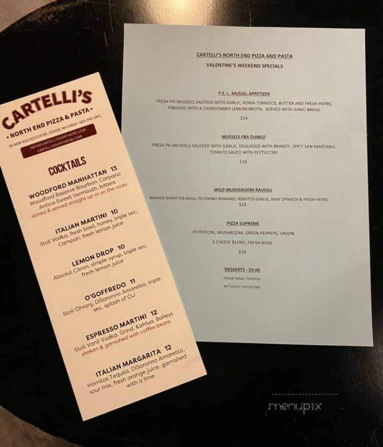 Cartelli's North End - Dover, NH