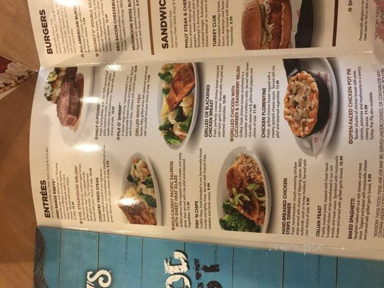Shoney's - Branson, MO menu_pic
