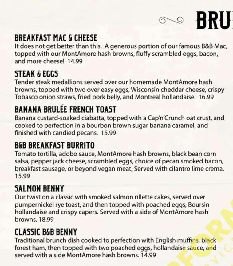 Brick and Bourbon - Eden Prairie, MN menu_pic