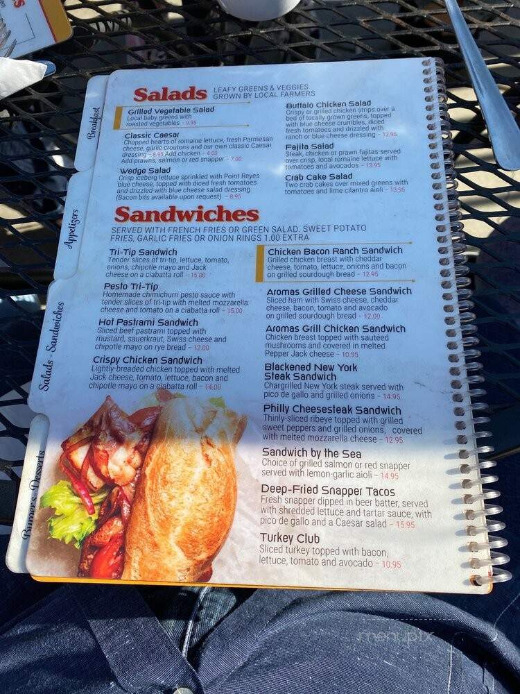 Aromas Grill - Aromas, CA menu_pic