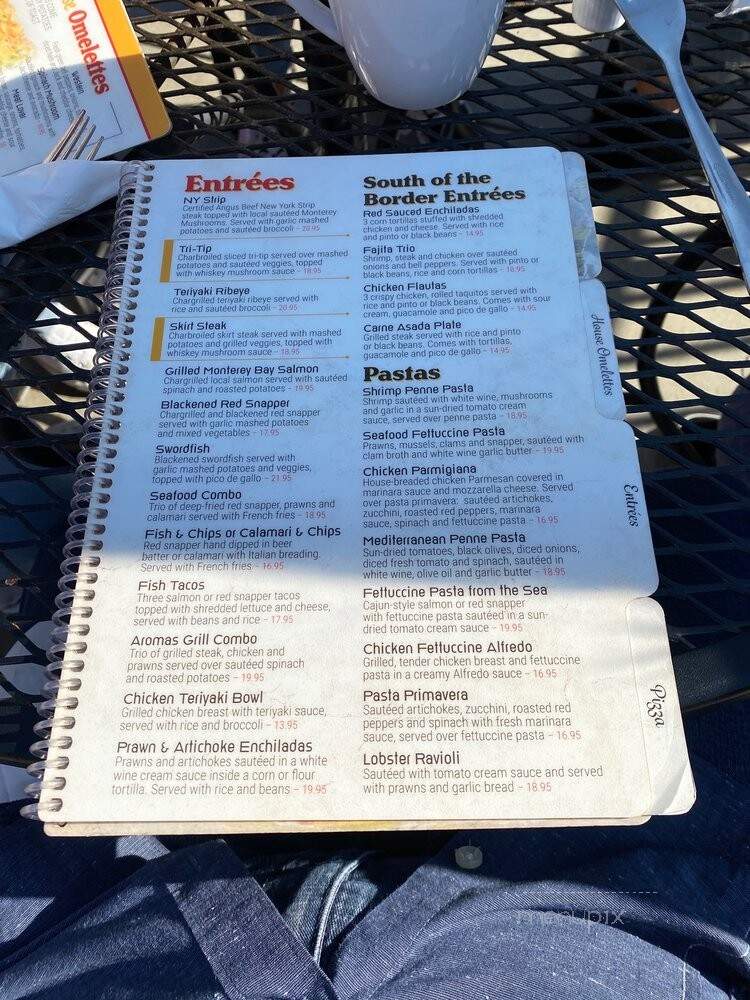 Aromas Grill - Aromas, CA menu_pic
