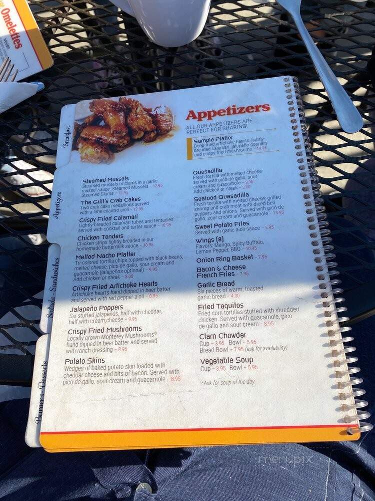 Aromas Grill - Aromas, CA menu_pic
