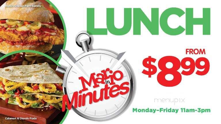 East Side Mario's - Lethbridge, AB menu_pic