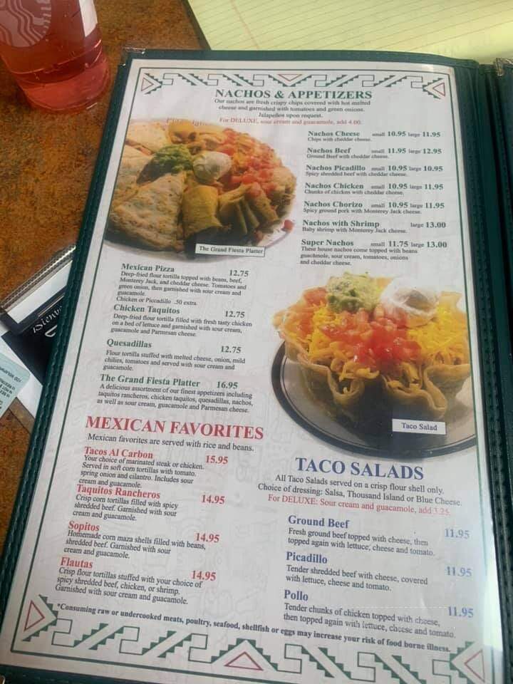 Plaza Jalisco - Chehalis, WA menu_pic
