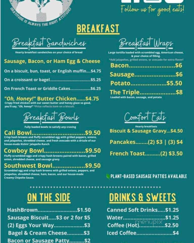 Guys With Eats - Sevierville, TN menu_pic