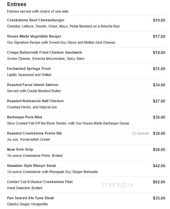 Lake Burton Grill - Clarkesville, GA menu_pic