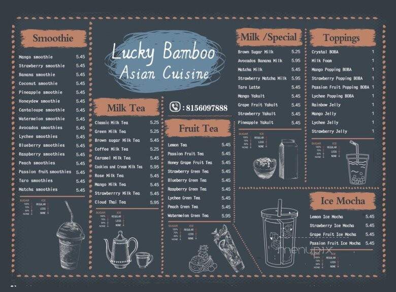 Lucky Bamboo Asian Cuisine - Plainfield, IL menu_pic