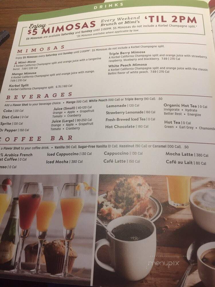 Mimi's Bistro & Bakery - Albuquerque, NM menu_pic