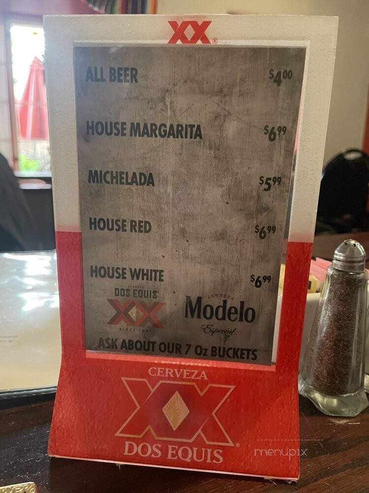 Azteca Mexican Grill - Taos, NM menu_pic