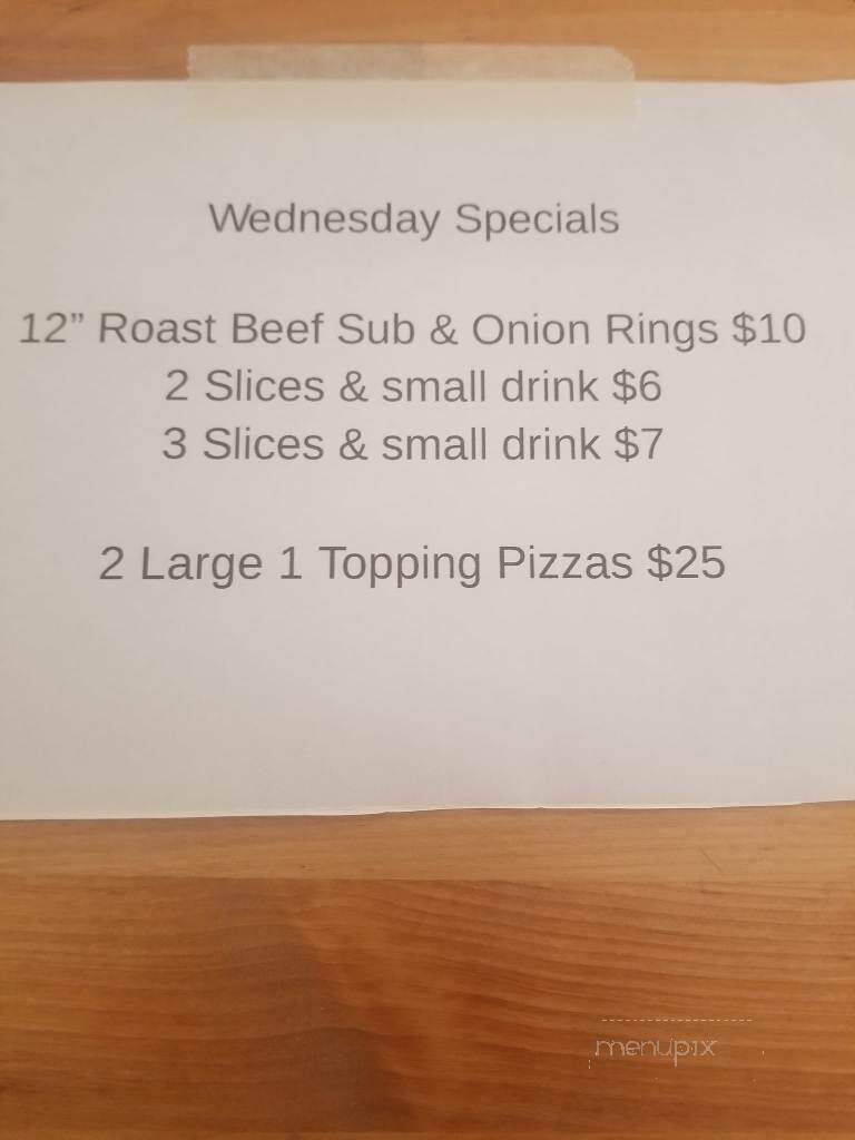 Aunt Dani's Pizza Cafe - Bellwood, PA menu_pic