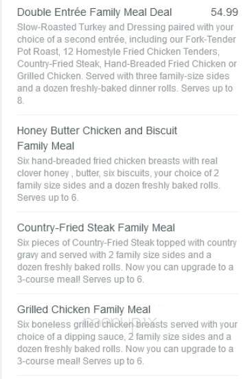 Bob Evans Restaurant - Norwalk, OH menu_pic