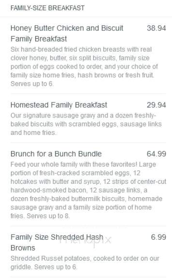 Bob Evans Restaurant - Norwalk, OH menu_pic