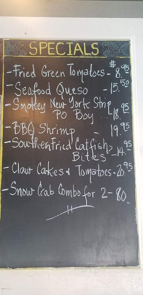 Harris Crab House - Grasonville, MD menu_pic