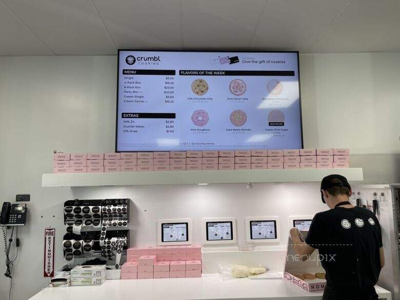 Crumbl Cookies - Vacaville, CA menu_pic