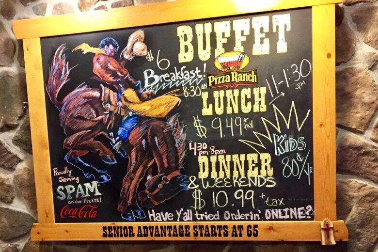 Pizza Ranch - Austin, MN menu_pic