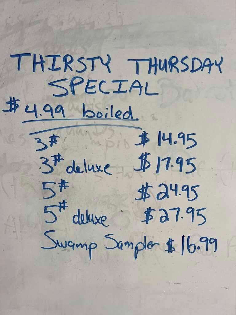 Rubba Boot Crawfish Company - Shreveport, LA menu_pic