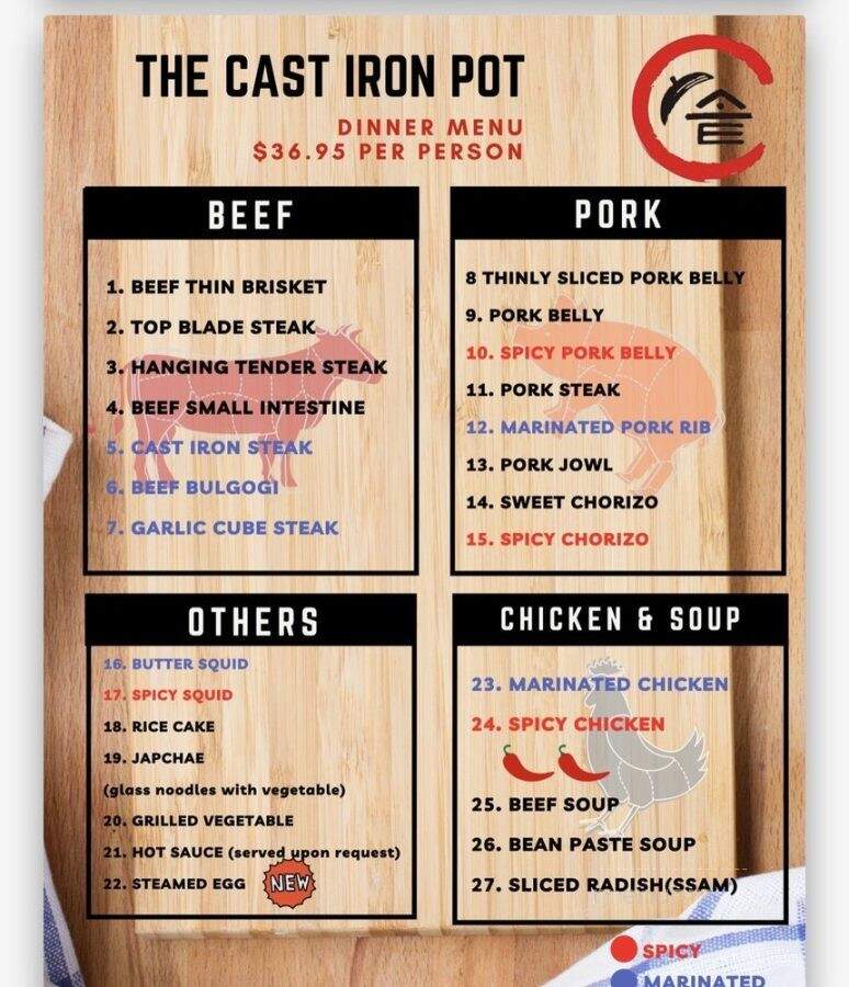The Cast Iron Pot Signature - Little Ferry, NJ menu_pic