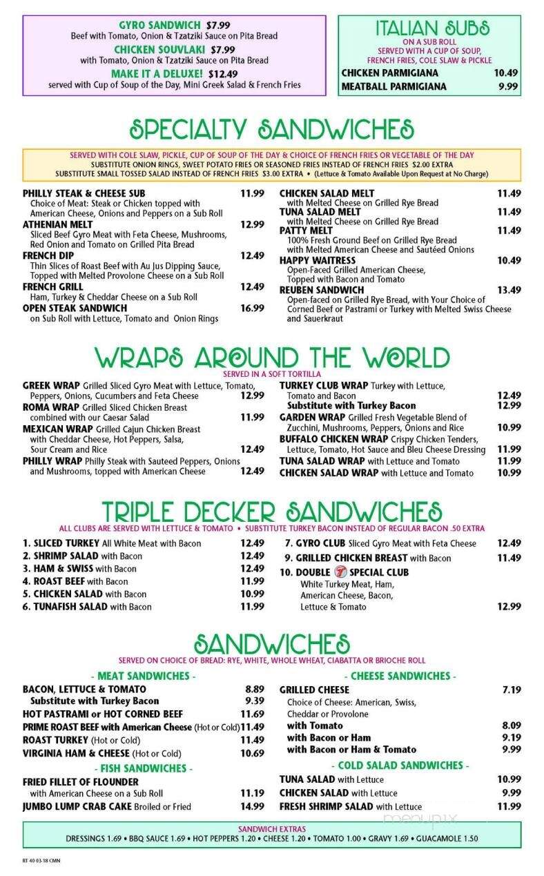 Double T Diner Co - Catonsville, MD menu_pic
