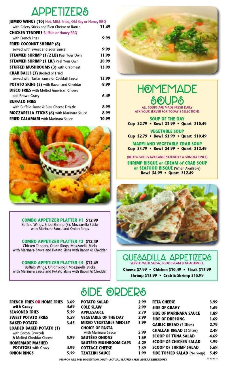 Double T Diner Co - Catonsville, MD menu_pic