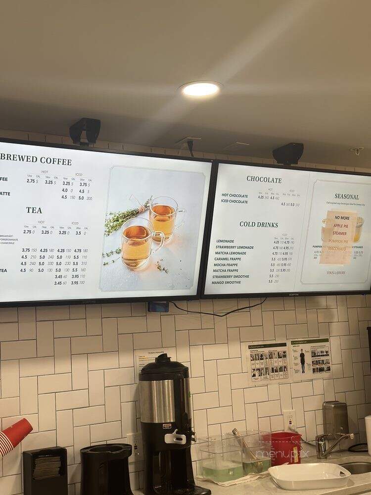 Tous Les Jours - New Haven, CT menu_pic