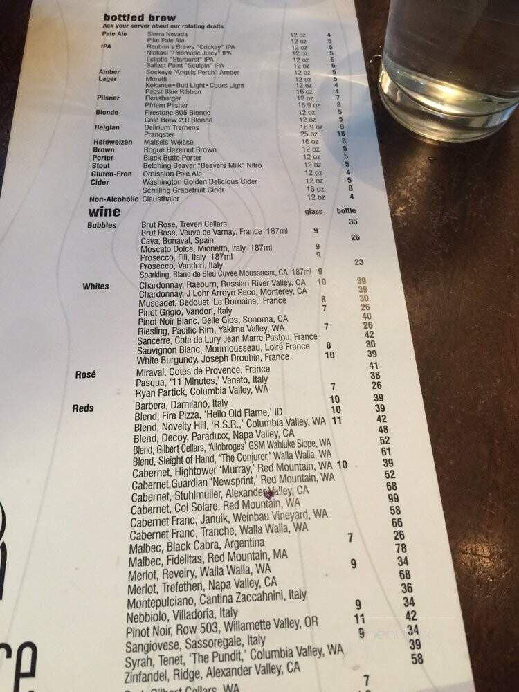 Fire Artisan Pizza - Coeur D'Alene, ID menu_pic