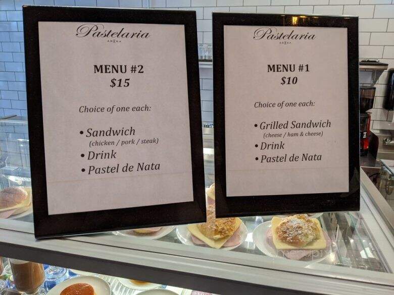 Pastelaria Adega - San Jose, CA menu_pic
