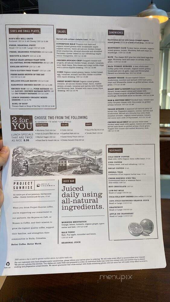 First Watch - Mt. Pleasant, SC menu_pic