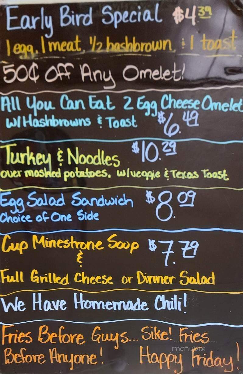 Junkyard Cafe - Jefferson, IA menu_pic
