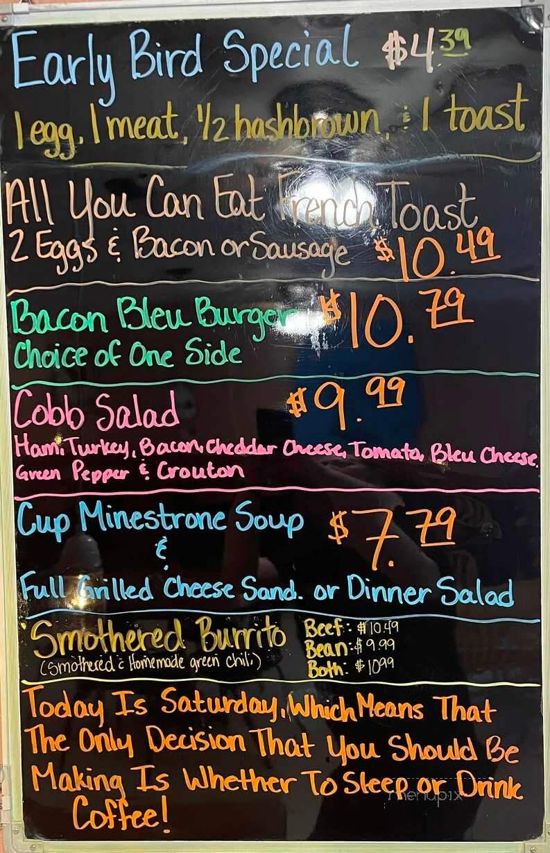 Junkyard Cafe - Jefferson, IA menu_pic