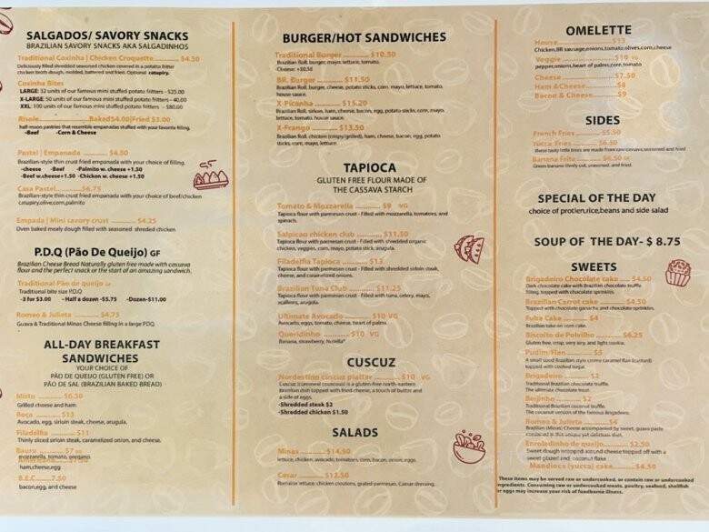 Cafe Com Leite - Phoenixville, PA menu_pic