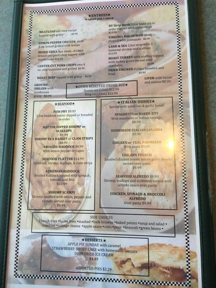 Star Diner - Waterloo, NY menu_pic