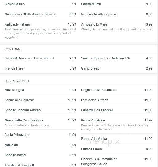 Biagio's Harbor Cafe - Lanoka Harbor, NJ menu_pic