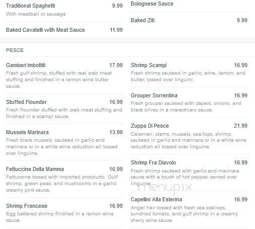 Biagio's Harbor Cafe - Lanoka Harbor, NJ menu_pic
