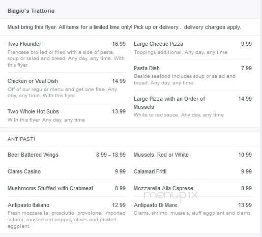 Bob Evans Restaurant - Pigeon Forge, TN menu_pic