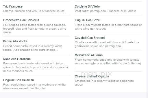 Bob Evans Restaurant - Pigeon Forge, TN menu_pic