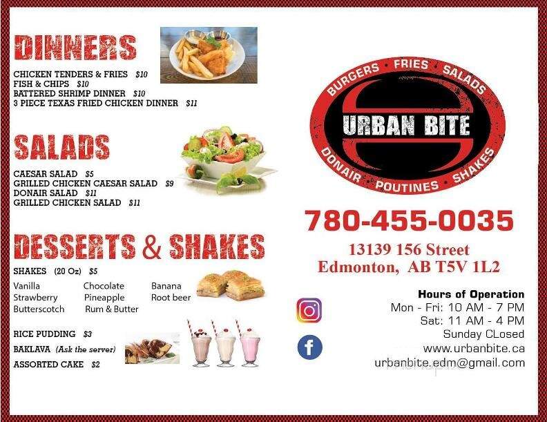 Urban Bite - Edmonton, AB