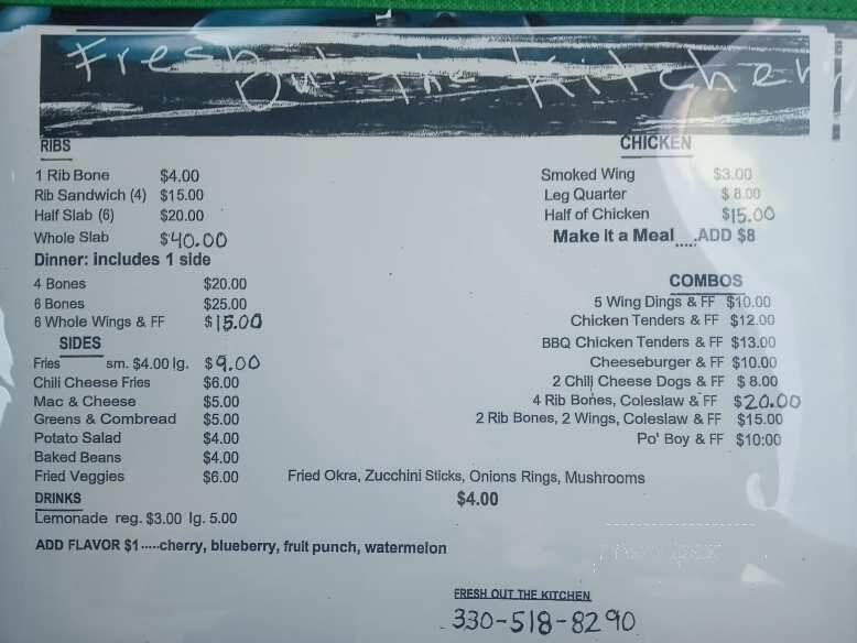 Unplugged Brewing - Elyria, OH menu_pic