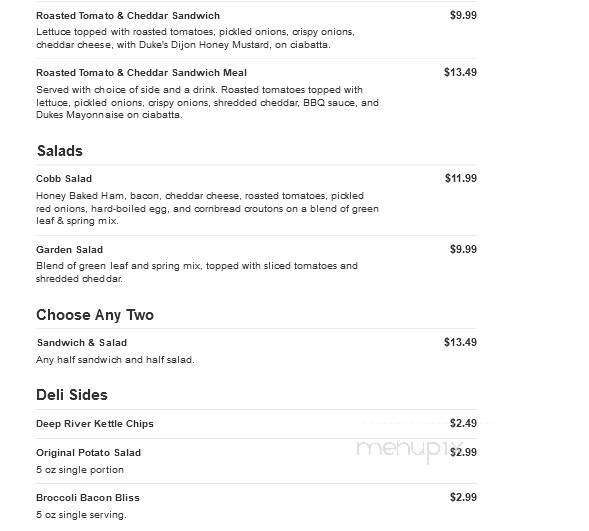 Heavenly Ham - Evansville, IN menu_pic