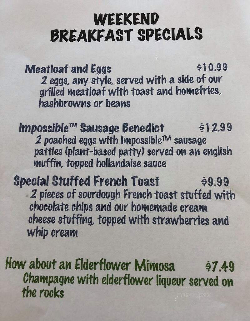 Union Diner - Laconia, NH menu_pic