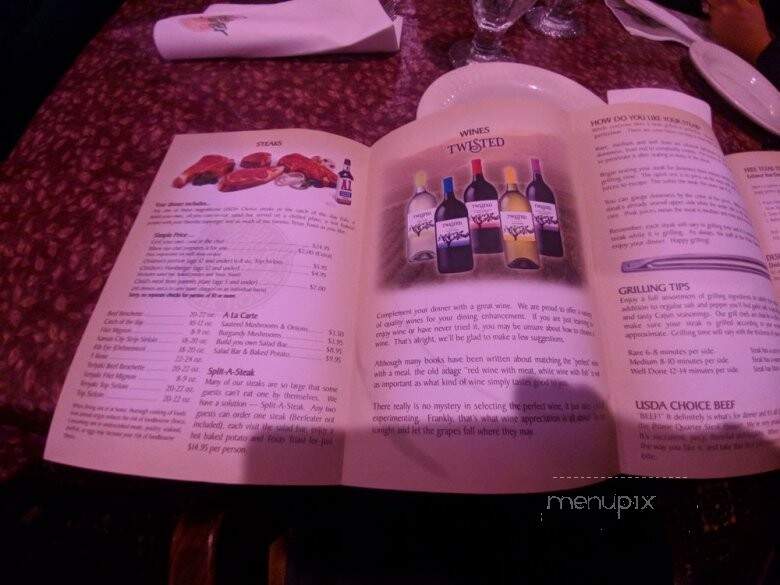 Prime Quarter Steak House - Green Bay, WI menu_pic