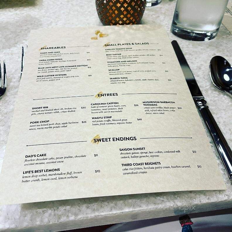 Jenny Cakes at the Lake - Littleton, NC menu_pic