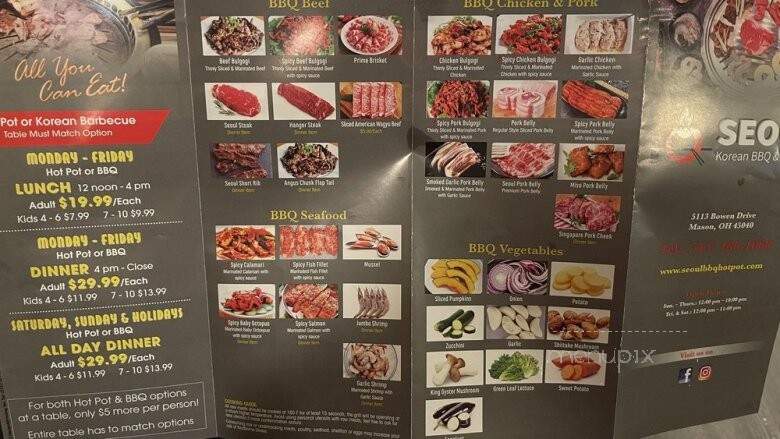 Seoul Korean BBQ & Hotpot - Mason, OH