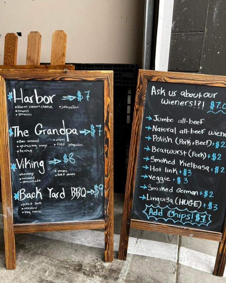 Harbor Haute Dogs - Port Orchard, WA menu_pic