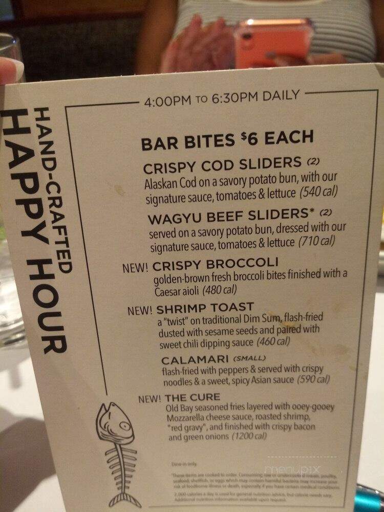 Bonefish Grill - Brandywine, MD menu_pic