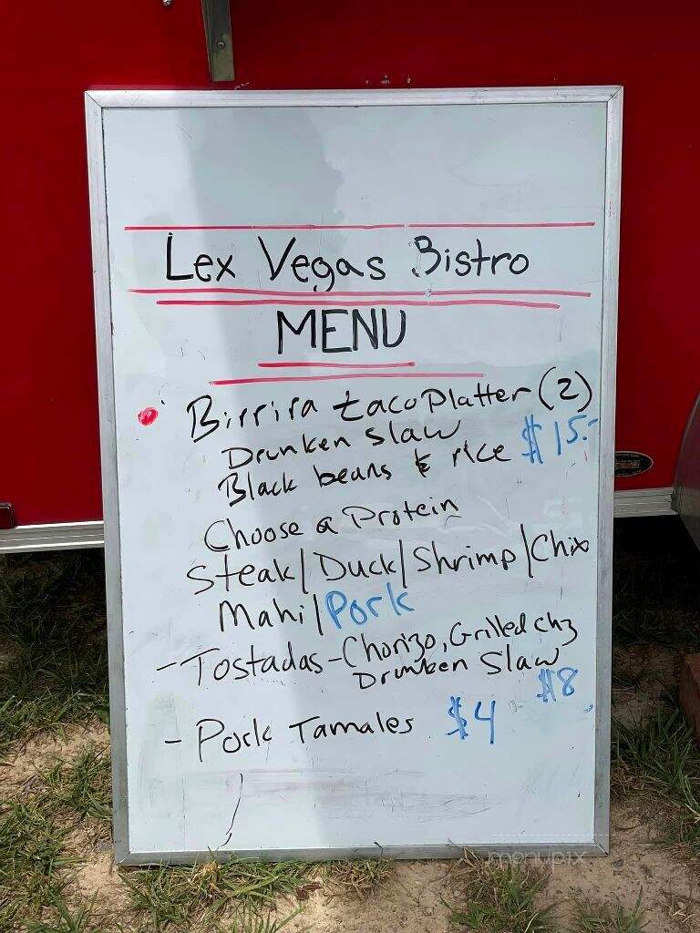 Ecco Adesso Vineyards - Fairfield, VA menu_pic