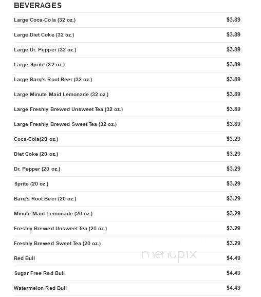 Logan's Roadhouse - Meridian, MS menu_pic