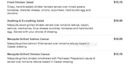 Logan's Roadhouse - Fredericksburg, VA menu_pic