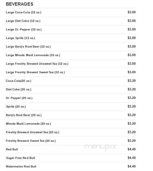 Logan's Roadhouse - Fredericksburg, VA menu_pic